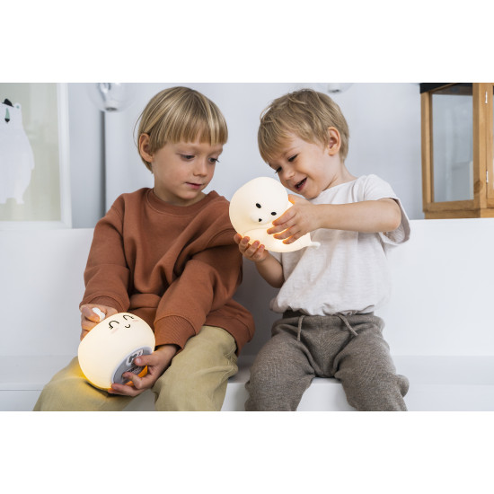 Dětská dotyková lampa s dálkovým ovládáním Tuleň