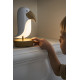 Dětská lampa s reproduktorem Ptáček Bílý