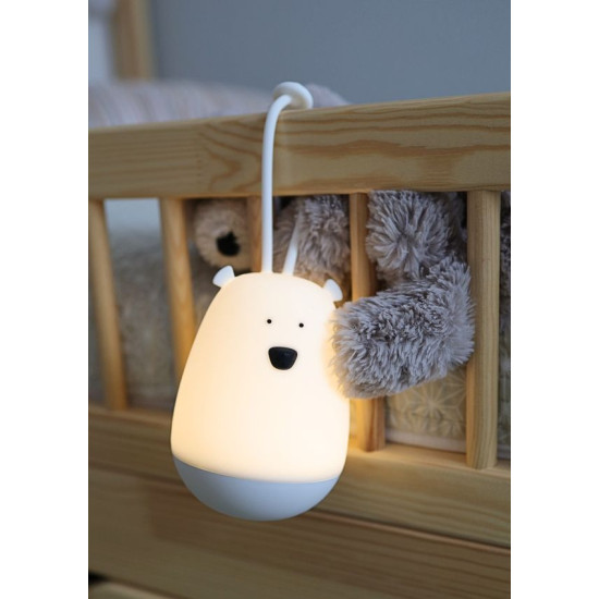 Dětská závěsná lampa s dálkovým ovládáním Medvídek