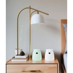 Dětské dotykové lampy Malí medvídci Bílý a zelený