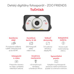 Dětský digitální fotoaparát Zoo Friends Tučňák