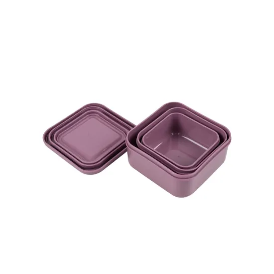 Svačinové boxy Páv 3 ks
