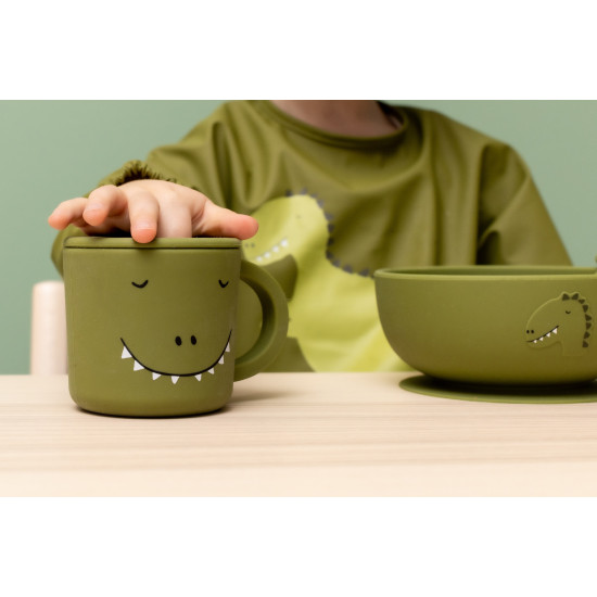Dětská silikonová miska s přísavkou je ideální pro každé dítě.