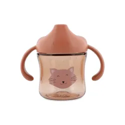 Hrnek s náustkem a úchyty Kočka