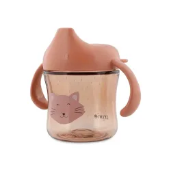 Hrnek s náustkem a úchyty Kočka