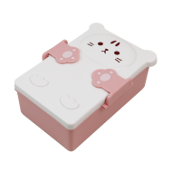 Svačinový box Kočička Růžový