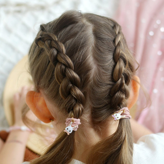 Dětské gumičky do vlasů náramek Králíček Yuko B.