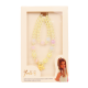 Roztomilý náramek a náhrdelník pro malou princeznu od Yuko B.