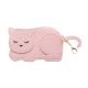 Malá peněženka na zip Kočka Růžová Yuko B.