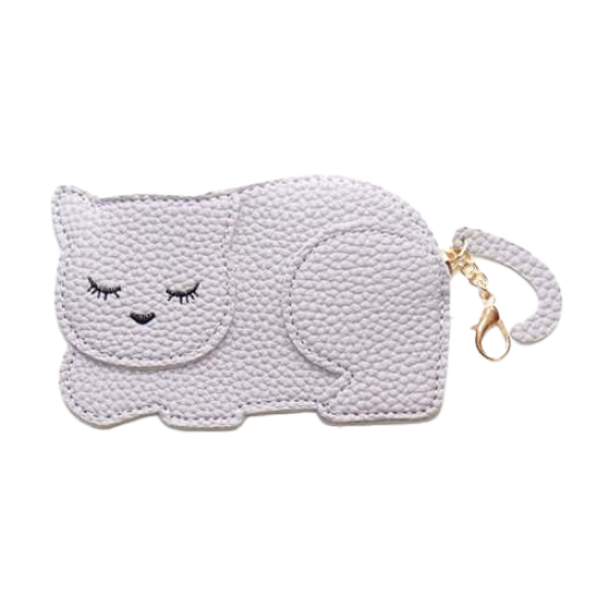 Malá peněženka Kočka fialová