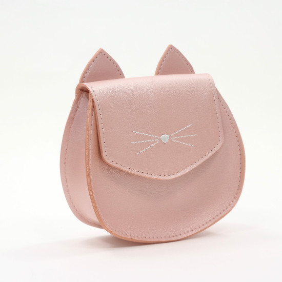 Dětská kabelka Růžová Kočka Leony Yuko B.