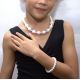 Náhrdelník a náramek Perly v bílé barvě jsou ideálním dárkem pro malou slečnu.
