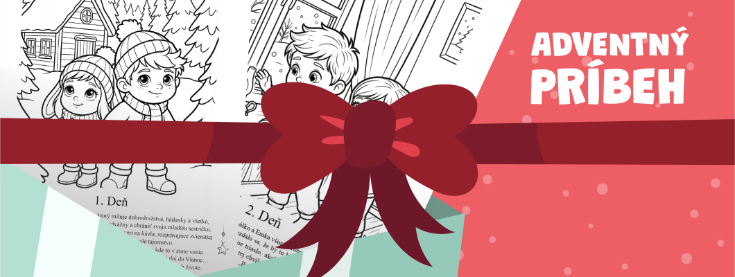 Adventní omalovánky s příběhem: Každý den nový díl kouzelného dobrodružství