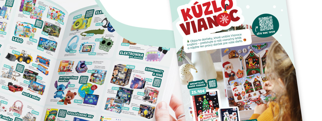 Vánoce jsou za dveřmi: Inspirujte se dárky z našeho vánočního letáku Vánoce jsou za dveřmi: Inspirujte se dárky z našeho vánočního letáku