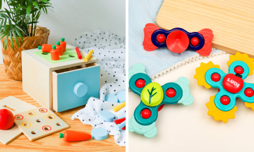 3 hračky, které zabaví 8měsíční dítě
