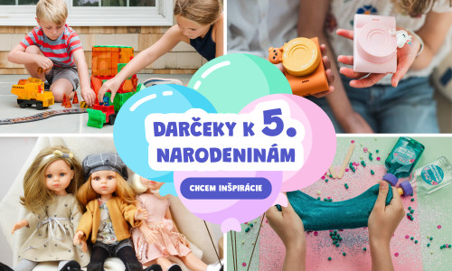 Tipy na dárky k 5. narozeninám: Co potěší předškoláka?