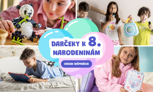 8. narozeniny plné dobrodružství: Dárky, které rozzáří oči vašich školáků 8. narozeniny plné dobrodružství: Dárky, které rozzáří oči vašich školáků