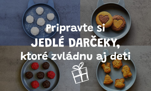 Jedlé dárky z kuchyně, které zvládnou i děti