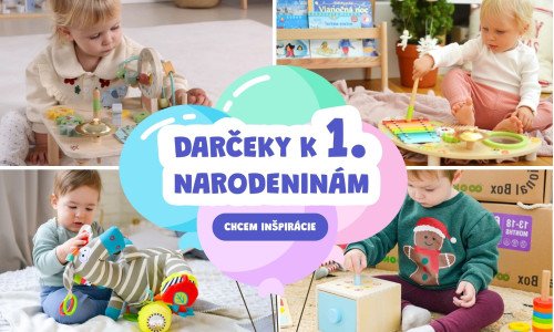 Toto jsou nejoblíbenější dárky k 1. narozeninám