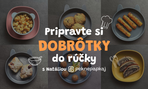 RECEPTY: Dobrůtky do ruky @peknepapkaj