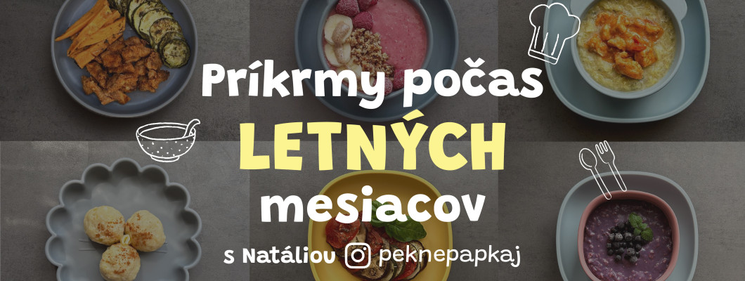 RECEPTY: Příkrmy během letních měsíců @peknepapkaj