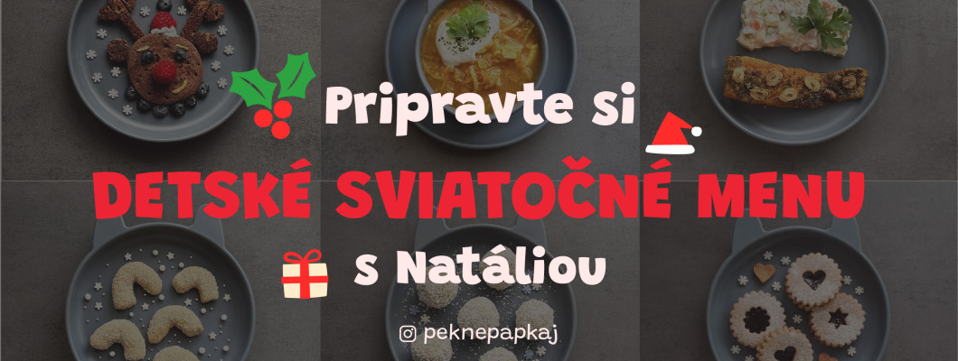 RECEPT: Vánoční menu s @peknepapkaj