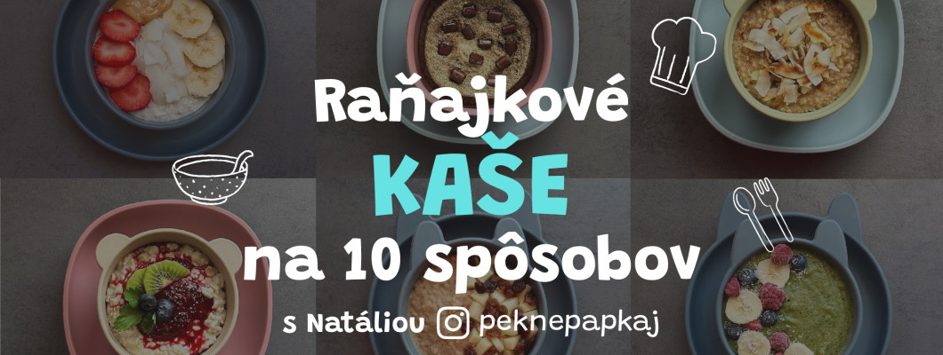 RECEPTY: Snídaňové kaše na 10 způsobů @peknepapkaj