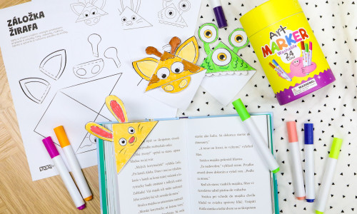 Stáhněte si: Záložka do knihy z papíru