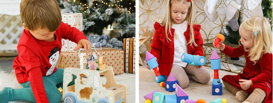 Tipy na nejkrásnější vánoční dárky pro děti do 3 let