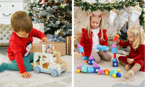 Tipy na nejkrásnější vánoční dárky pro děti do 3 let