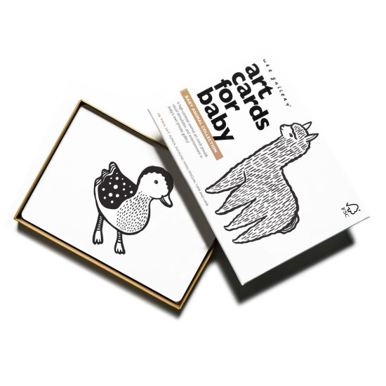 Kontrastní kartičky - Art Cards Baby Animals
