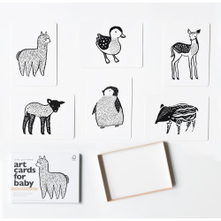 Kontrastní kartičky - Art Cards Baby Animals