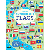 First Sticker Book - Flags
