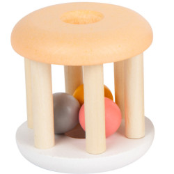 Chrastítko válec Pastel Oranžová