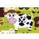 Dotykové puzzle Zvířátka na farmě