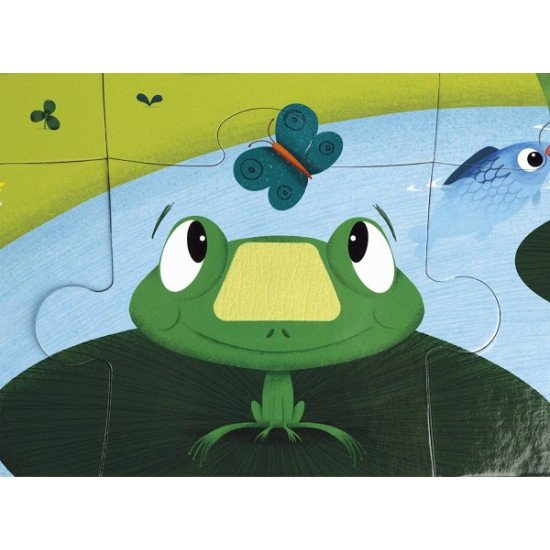 Dotykové puzzle Zvířátka na farmě