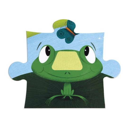 Dotykové puzzle Zvířátka na farmě