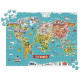 Puzzle Mapa světa 500ks