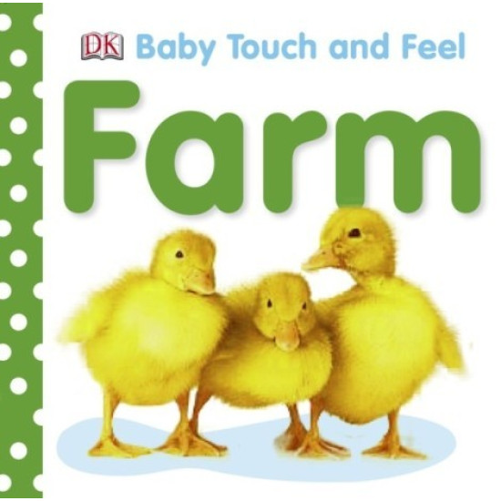 Oblíbené dětské dotykové leporelo Farm představí batolatům život na farmě. 