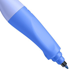 Ergonomické pero kuličkové Modré Pastel pro leváky