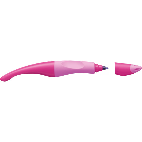 Ergonomické pero kuličkové Růžové pro leváky