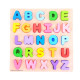 S těmito velkými barevnými písmenky abecedy na dřevěné podložce bude poznávání písmen tou nejzábavnější hrou!