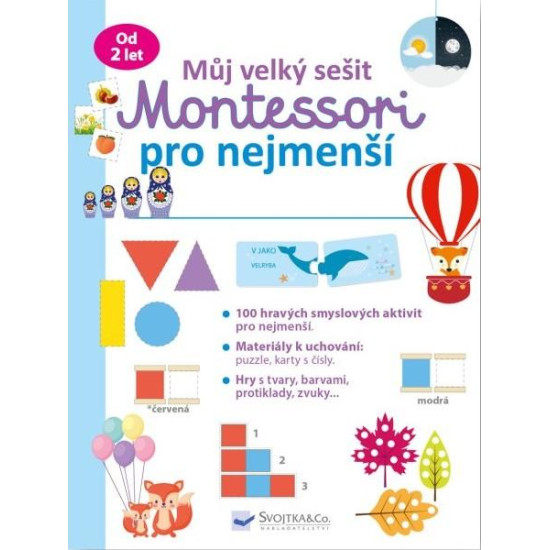 Můj velký sešit Montessori pro nejmenší