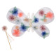 Motýlí křídla Květiny a kouzelná hůlka