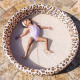 Nafukovací bazén pro děti Leopard béžový 150 cm