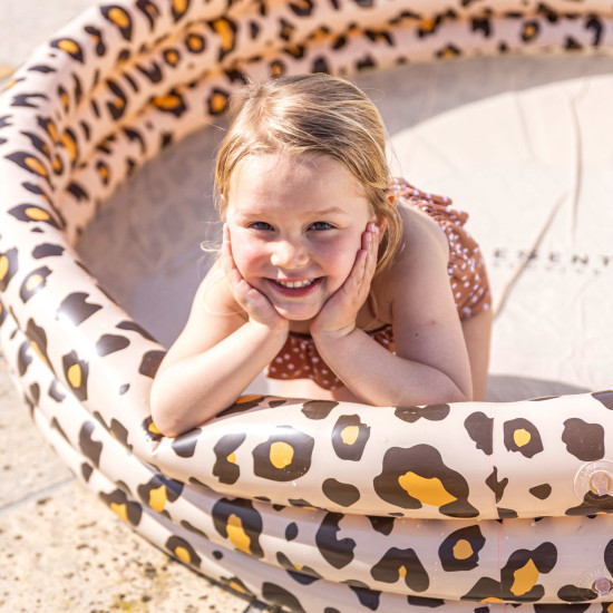 Nafukovací bazén pro děti Leopard béžový 150 cm