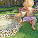Nafukovací bazén pro děti Leopard béžový 60 cm
