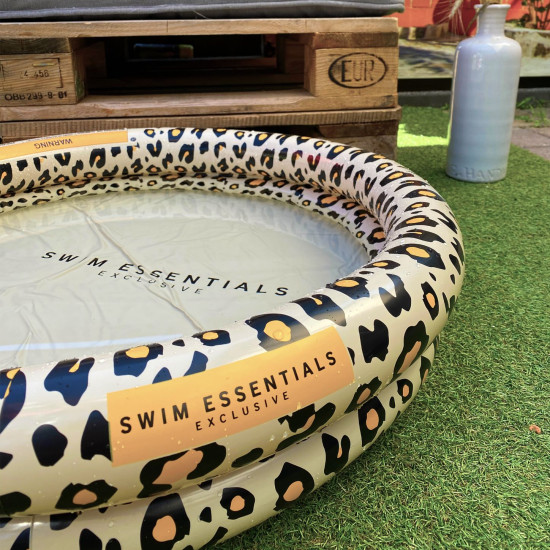 Nafukovací bazén pro děti Leopard béžový 60 cm