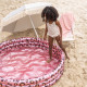 Nafukovací bazén pro děti Leopard růžový 150 cm