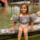 Dětská plovací vesta s rukávky Leopard 2–6 let Swim Essentials